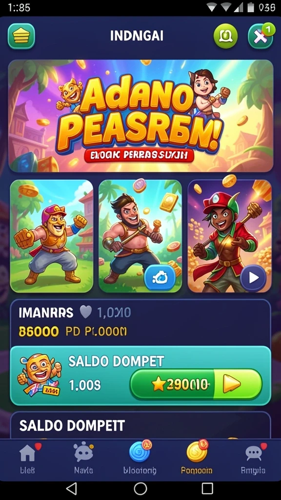 Gameplay yang intens dengan berbagai tantangan menanti.