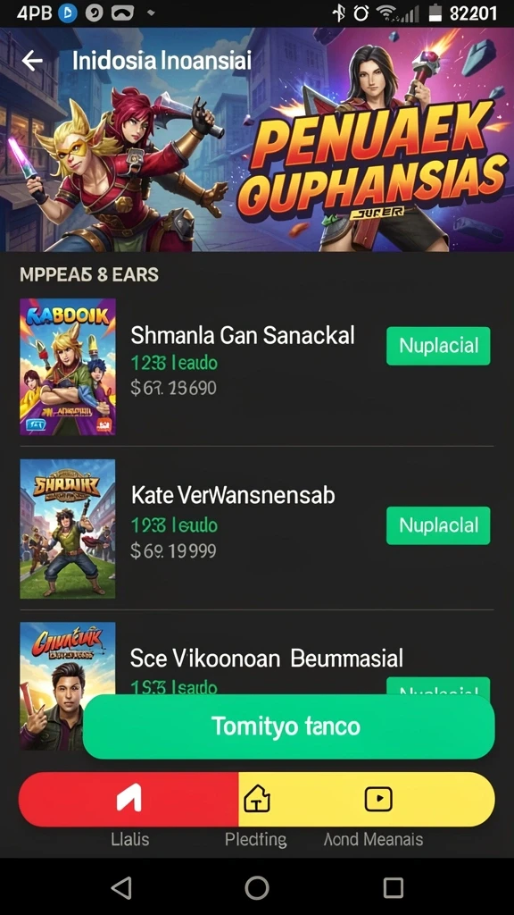 Screenshot menunjukkan grafis menakjubkan dari 3446.