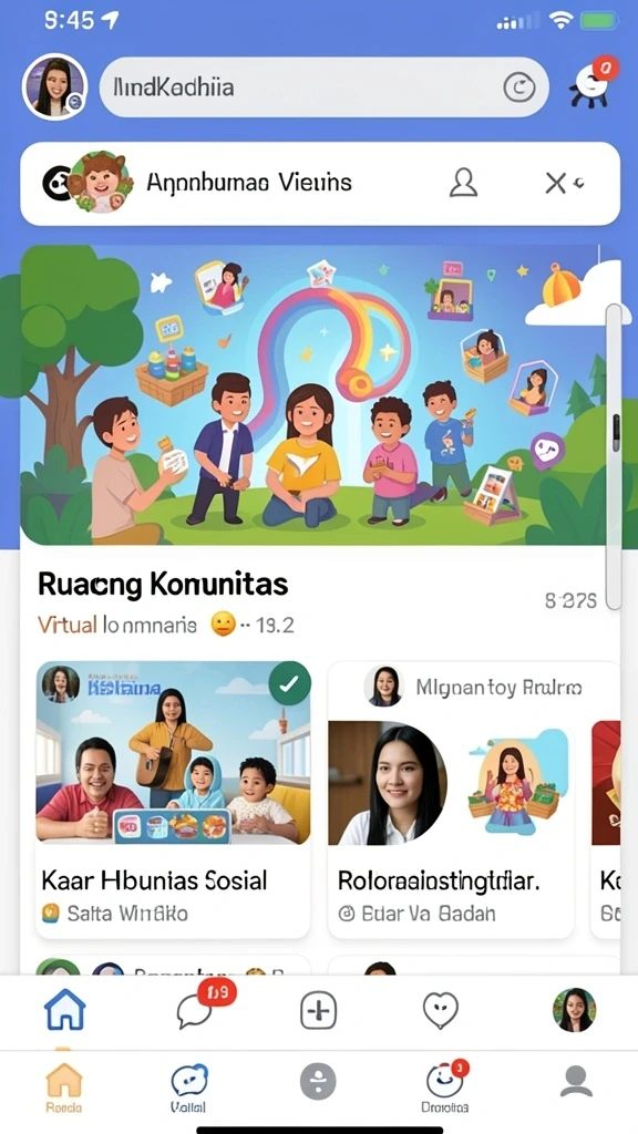 Berbagai permainan seru untuk semua usia.