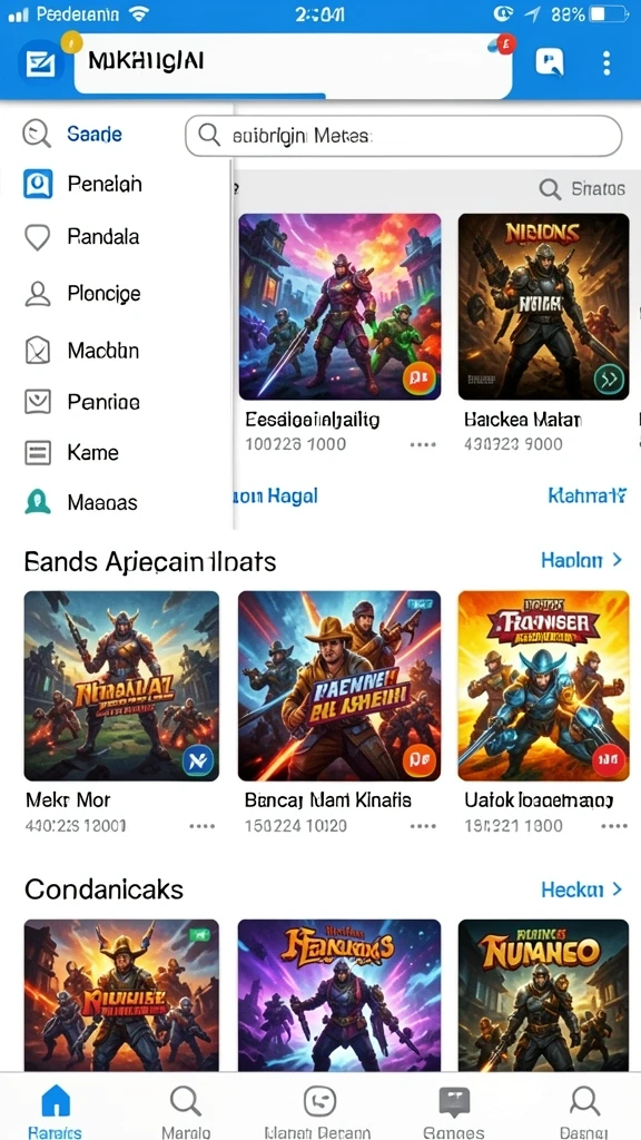 Tampilan antarmuka BUAH4D yang menarik dan mudah digunakan.
