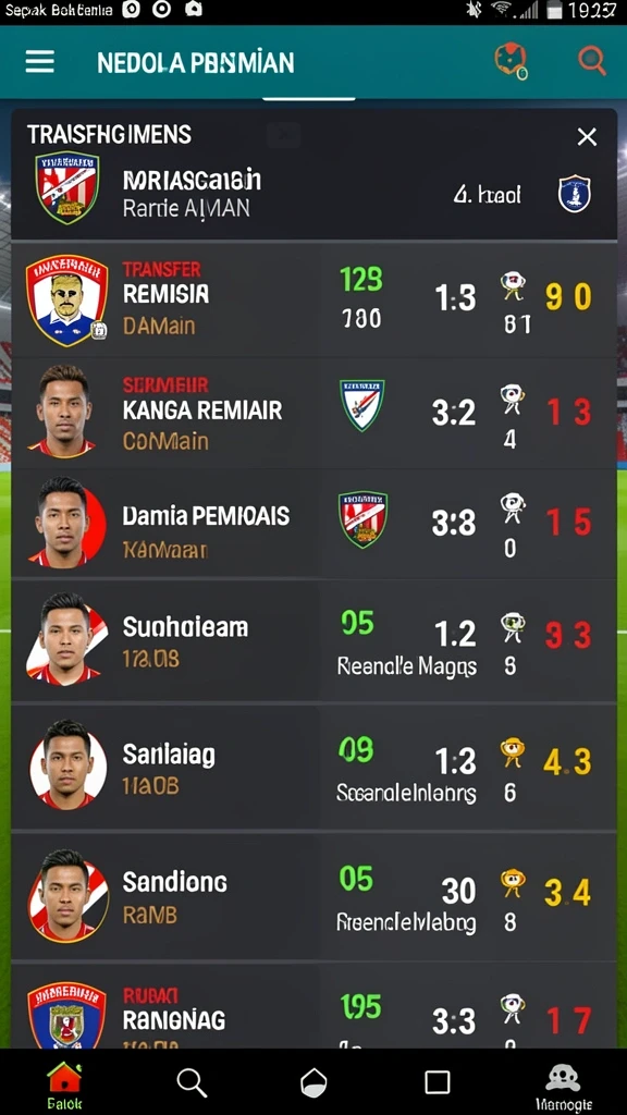 Event mingguan dengan hadiah menarik.