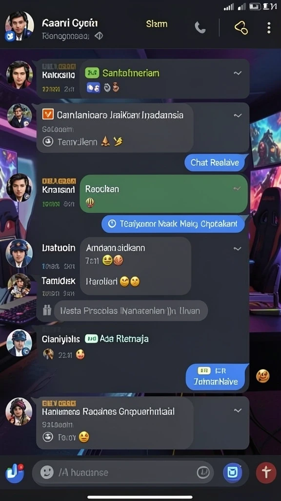 Karakter-karakter unik yang bisa dipilih untuk bermain.