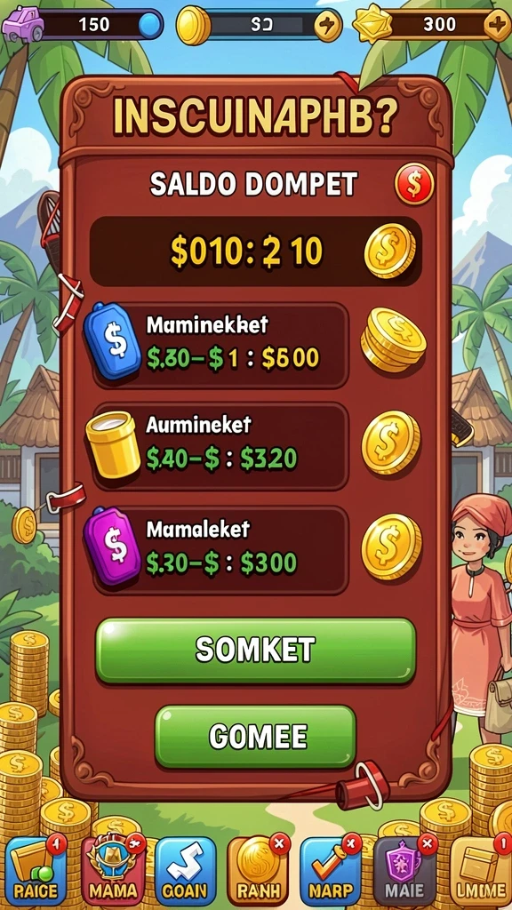 Sistem crafting ditampilkan dengan berbagai item dalam DEWAGARUDA.