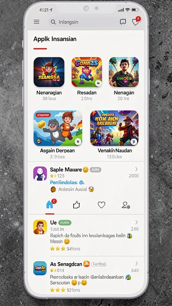 Berbagai pilihan permainan slot yang menarik.