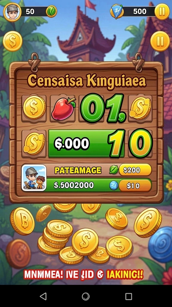 Arena pertarungan yang menegangkan dan detail.