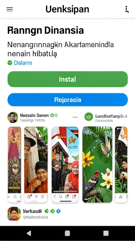Tampilan awal yang memukau dan mudah dinavigasi.
