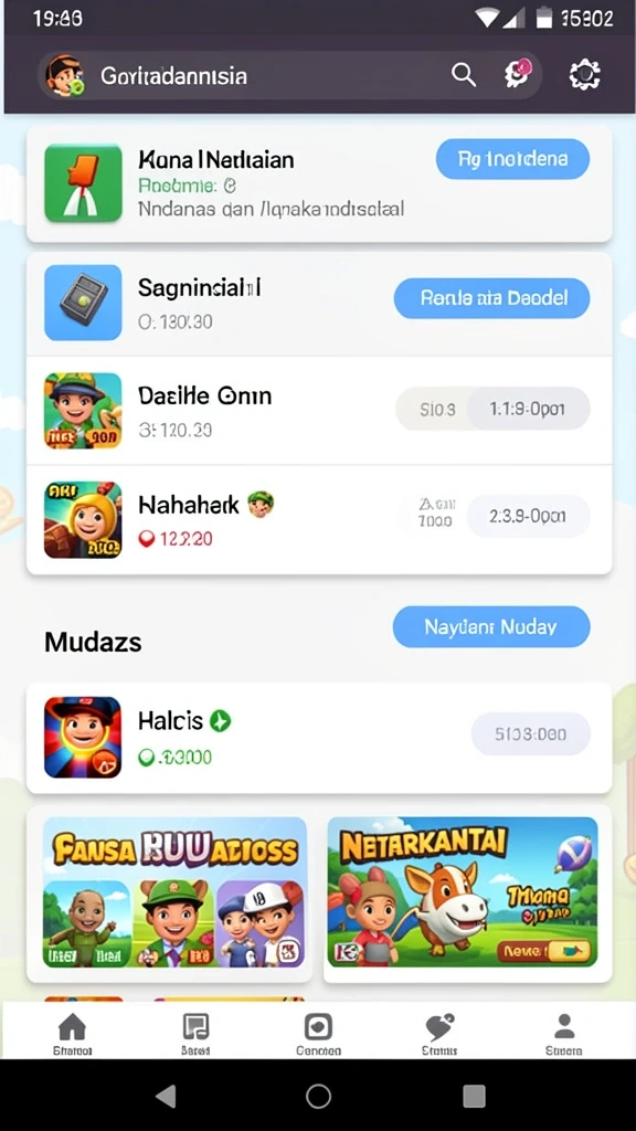 Antarmuka pengguna yang intuitif dan mudah dinavigasi.
