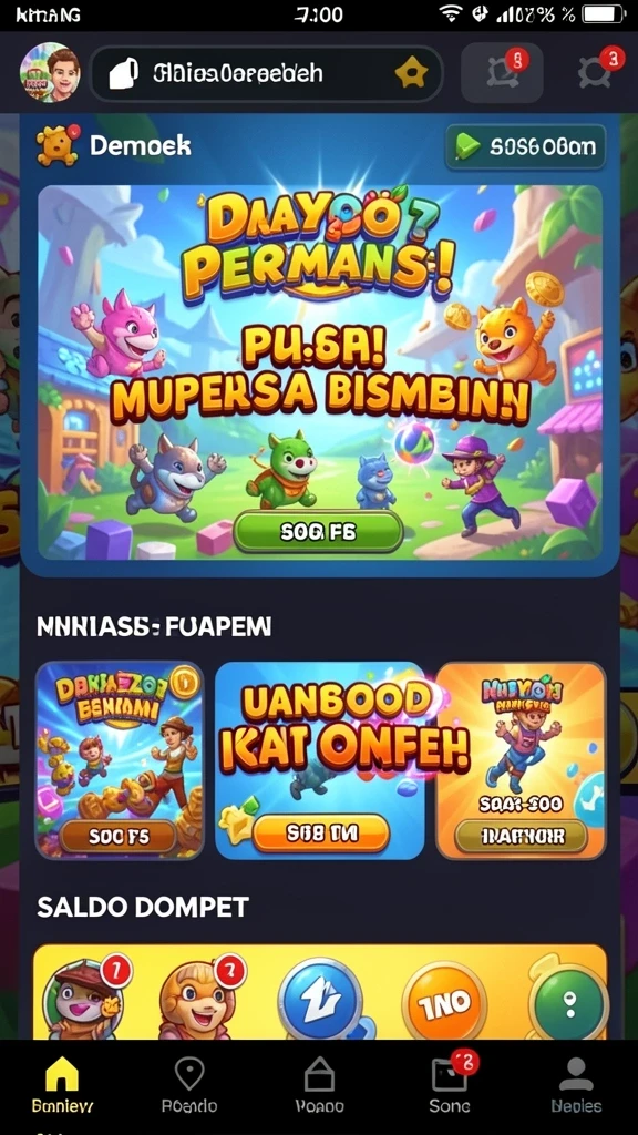 Tampilan antarmuka yang menarik dan intuitif.