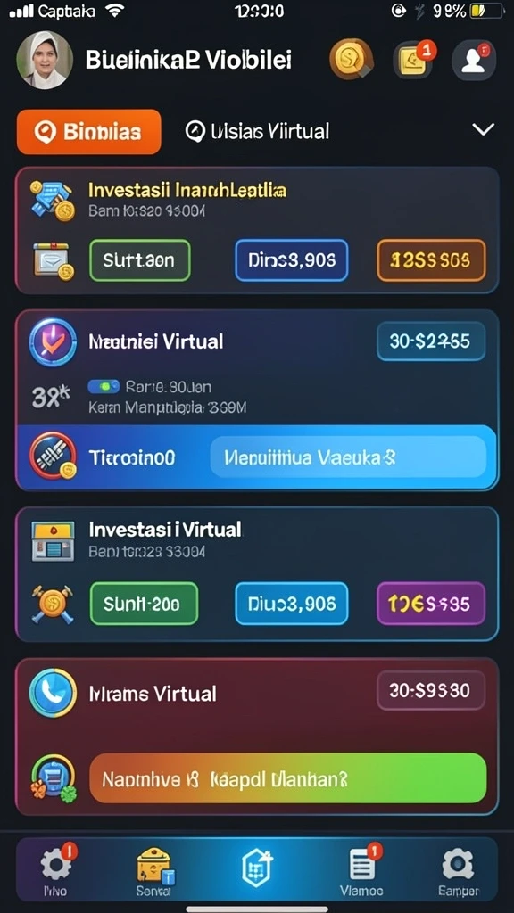 Tantangan seru menanti di setiap level game.