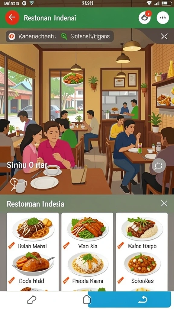 Tantangan seru yang menanti setiap pemain.