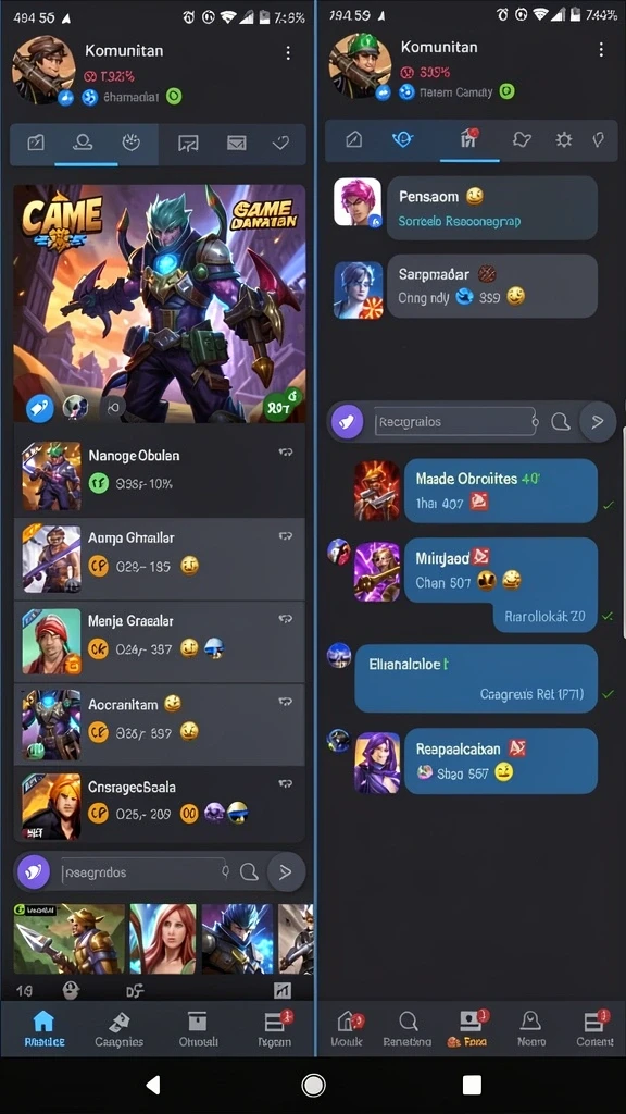 Gameplay yang seru dengan tantangan menarik.