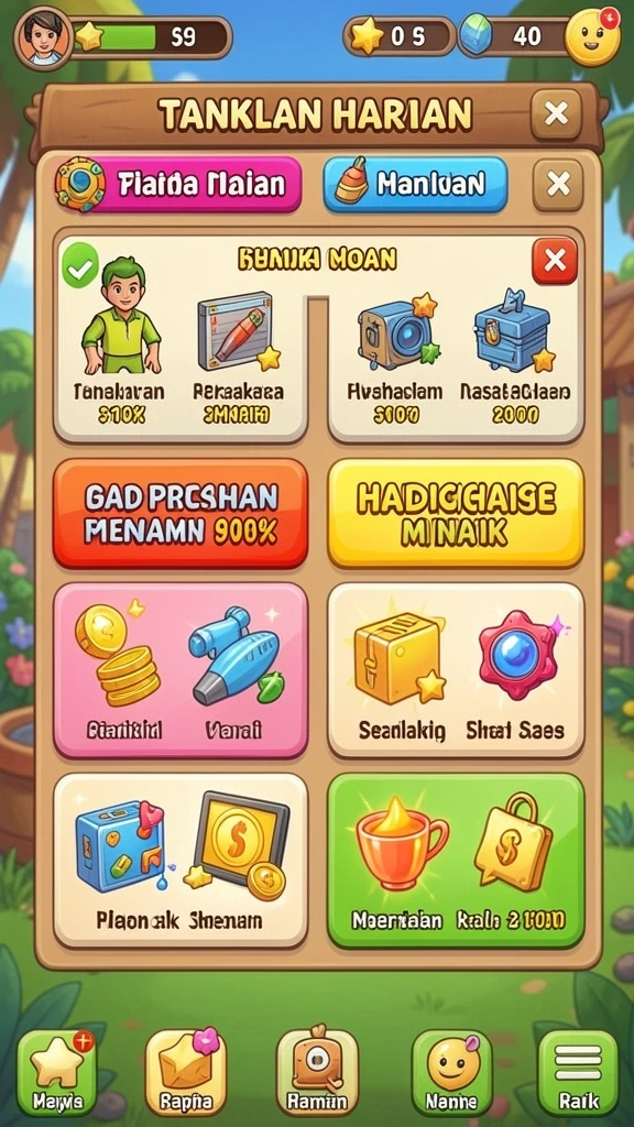 Antarmuka pengguna yang intuitif dan mudah dinavigasi.
