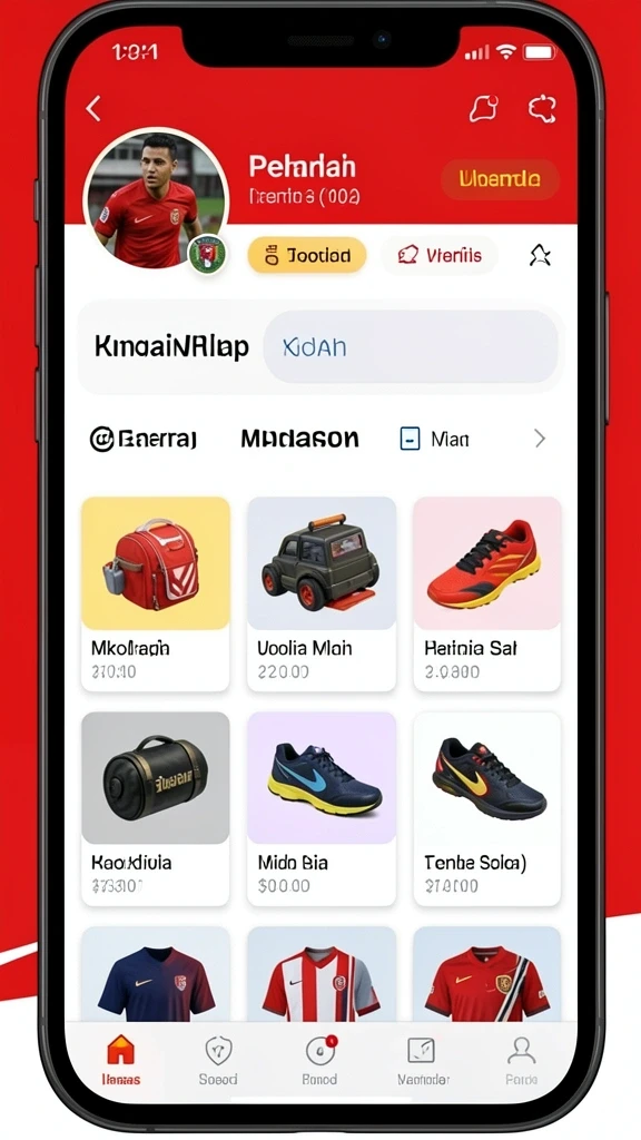 Tampilan antarmuka yang modern dan menarik.