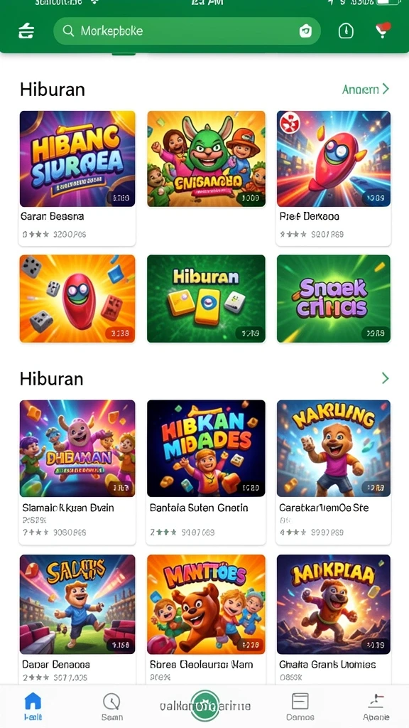 Tampilan antarmuka yang menarik dan mudah digunakan.