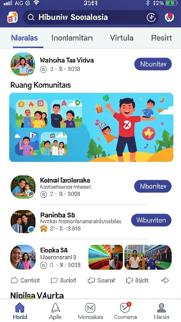 Level tantangan yang beragam dan menarik.