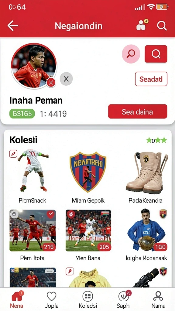 Tampilan antarmuka yang user-friendly dan mudah dinavigasi.