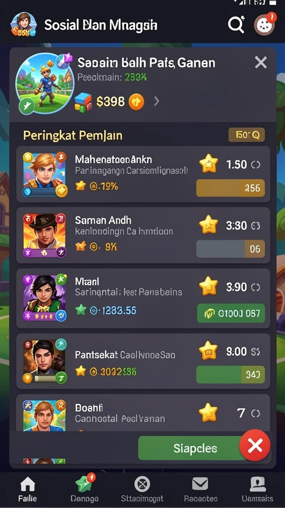 Grafis yang sangat memukau dan berwarna.