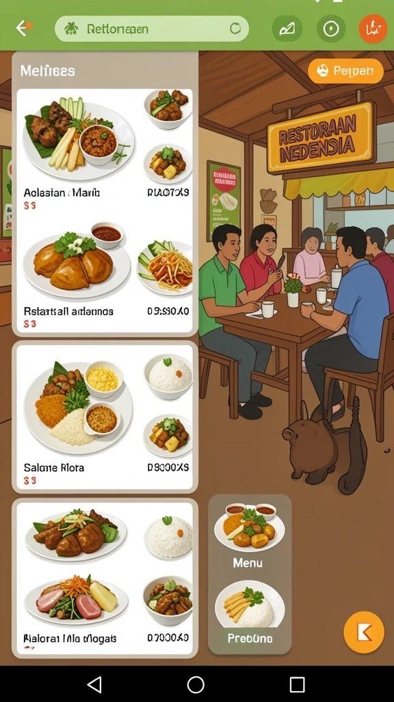Screenshot aksi pertarungan epik melawan musuh.