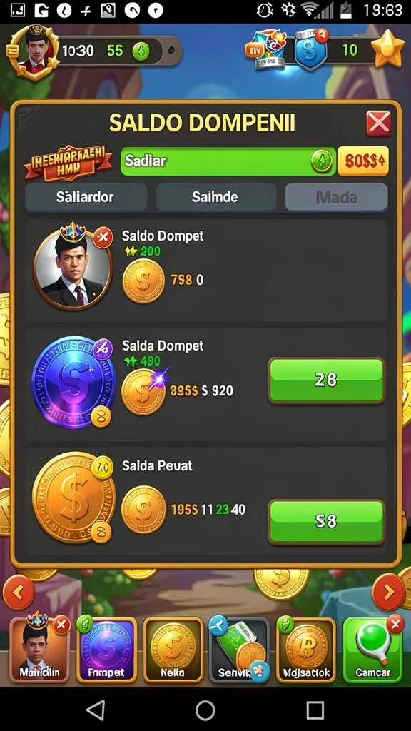Fitur multiplayer untuk bermain bersama teman.
