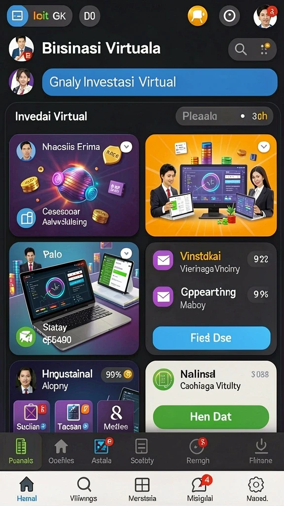 Pilihan karakter yang beragam dan unik.
