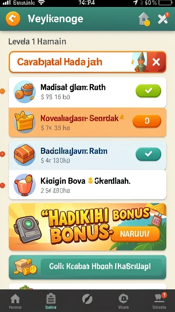 Adegan epik saat pertarungan bos yang menegangkan.