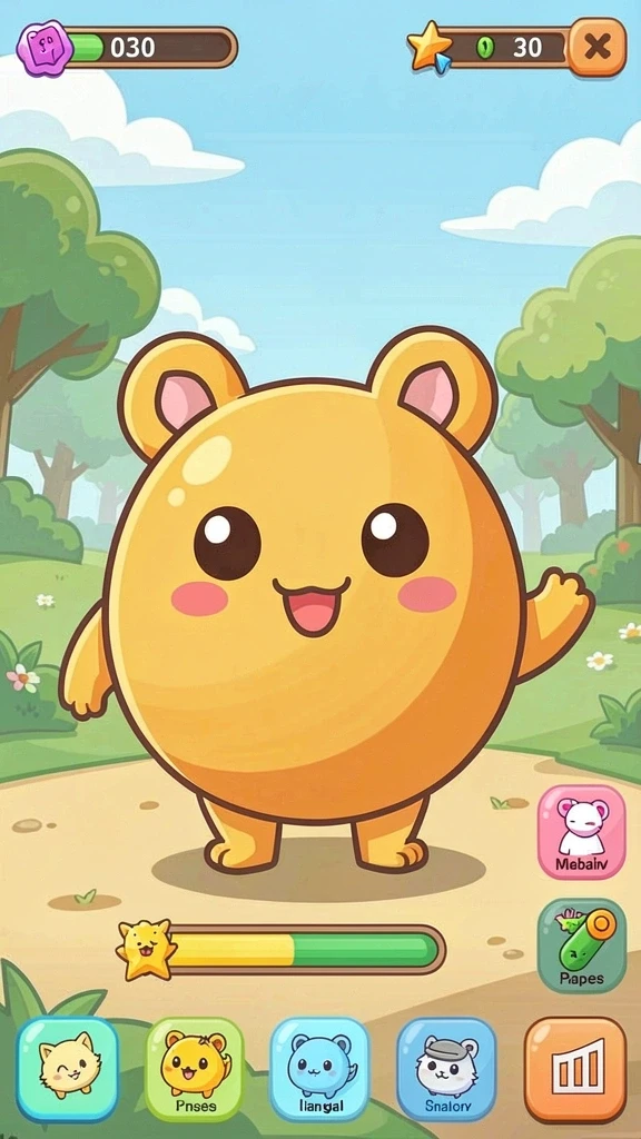 Tampilan awal game REJEKIPOP yang menarik.