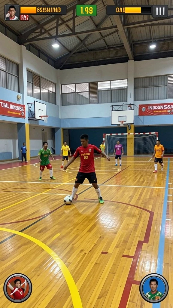 Tangkapan layar menunjukkan karakter yang dapat dimainkan dengan jelas.