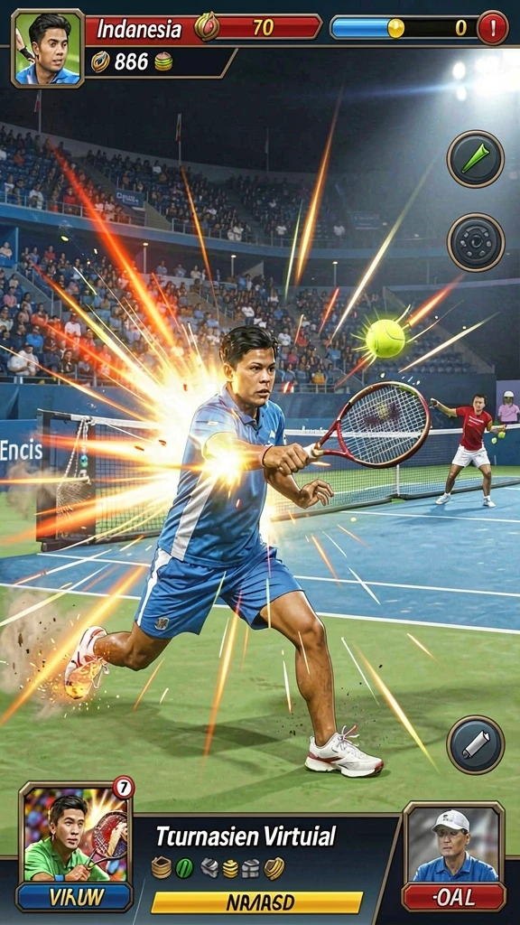 Screenshot menunjukkan tampilan antarmuka yang menarik.