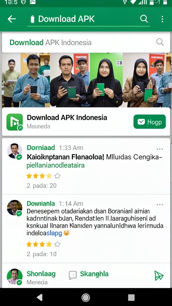 Tampilan awal yang menarik dan informatif.