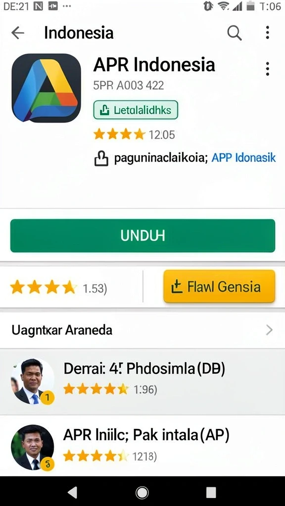 Screenshot aksi permainan yang seru dan menantang.