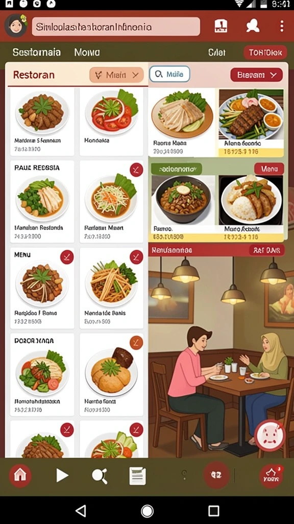 Tangkapan layar menunjukkan karakter utama dalam aksi.