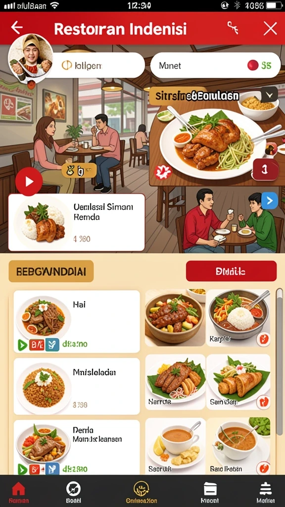 Pembaruan konten yang menarik setiap bulannya.