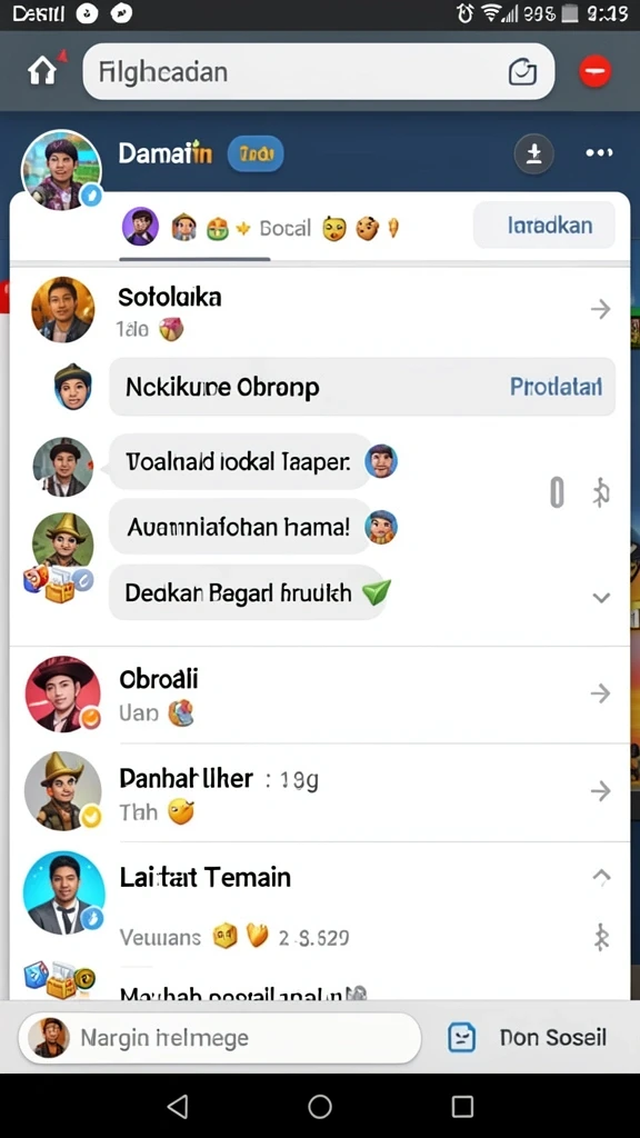 Koleksi item dan upgrade yang tersedia dalam game.