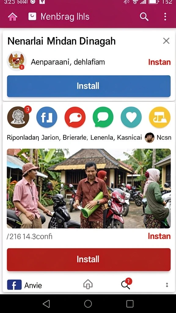 Screenshot menunjukkan salah satu level menantang dalam VC55.