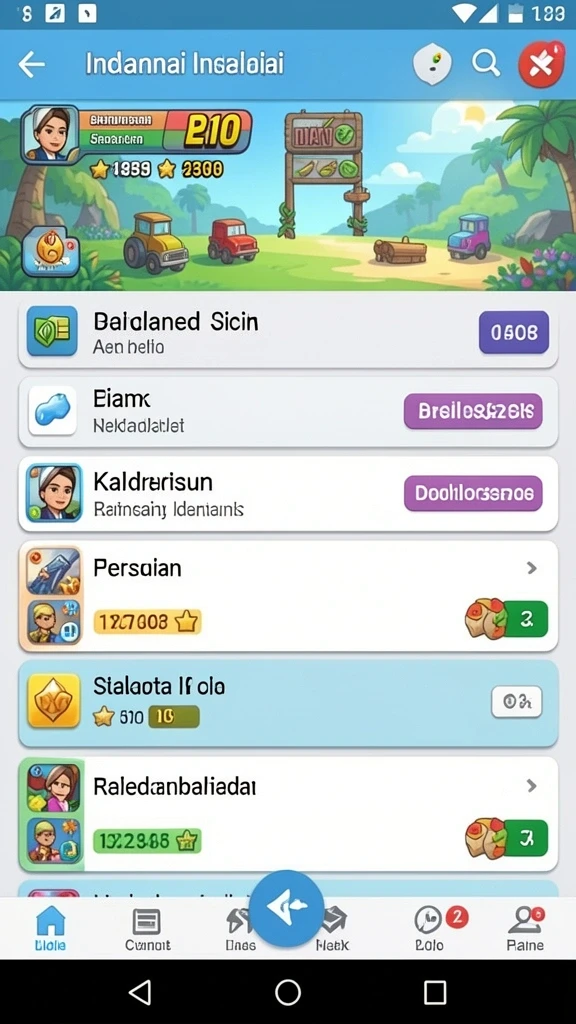 Mode permainan yang bervariasi untuk setiap pengguna.