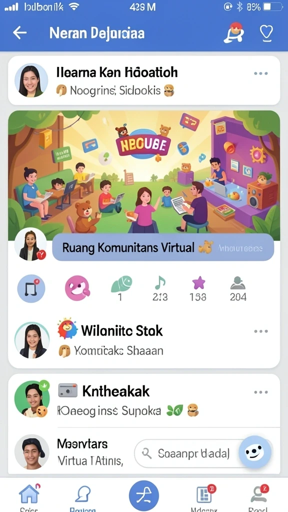 Mode kompetisi online yang mendebarkan.