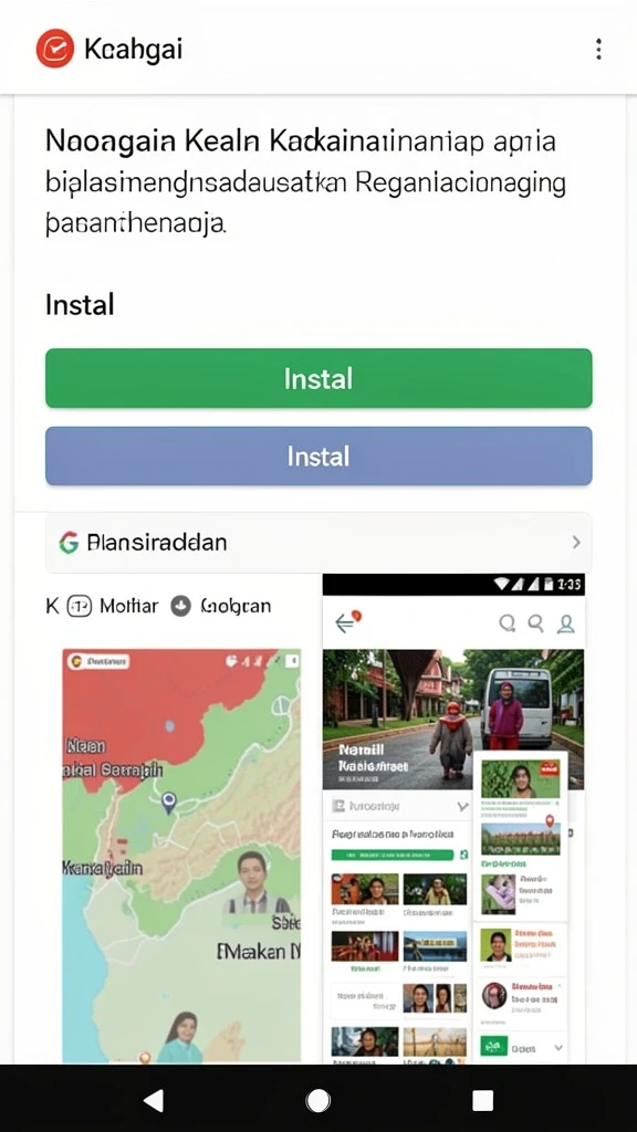 Screenshot 1: Tampilan dunia fantasi yang memukau.